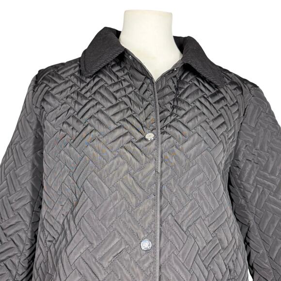 Ralph Lauren Herringbone Quilted Jacket XL - Picture 14 of 15
